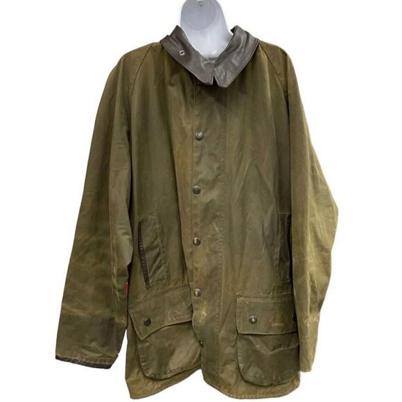 Barbour Ducks Unlimited Waxed Cotton Jacket Ltd Ed.  A885 Size XL - Picture 1 of 8